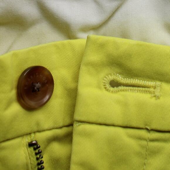 GAP Broken in Straight Yellow Khakis Size 0 - Picture 8 of 9